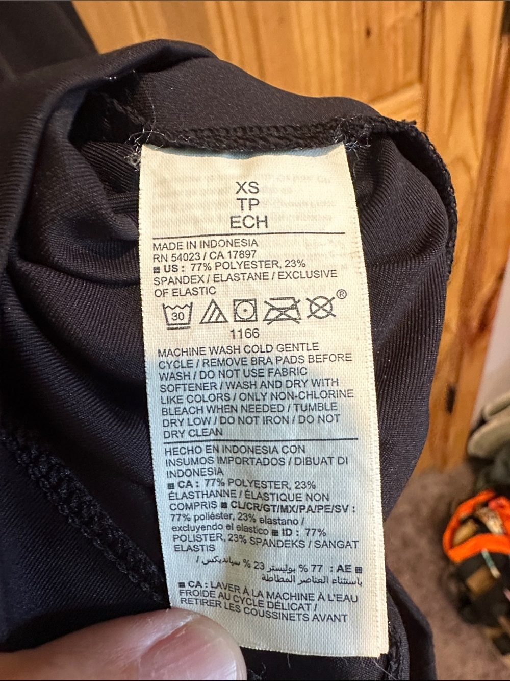 Old Navy Black Mini Square-Neck Tank Dress - Picture 4 of 7